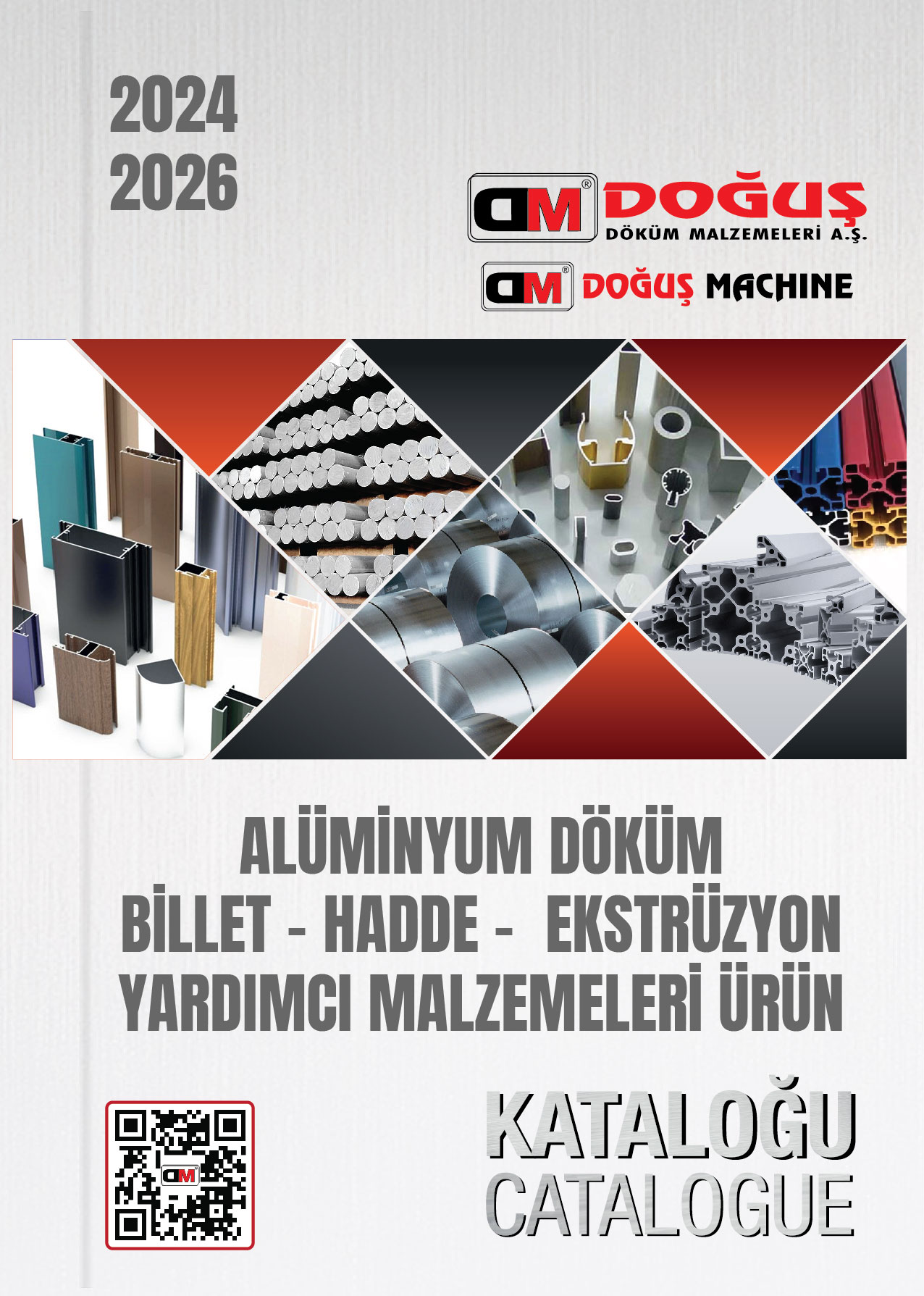 AL. CASTING - MILLING - EXTRUSION - AUXILIARY MATERIAL - PRODUCT - CATALOGUE