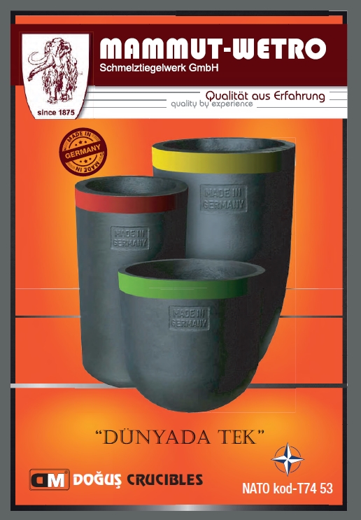 Mammut Tiegel- und Zubehörkatalog